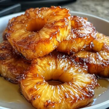 Air Fryer Caramelized Pineapple
