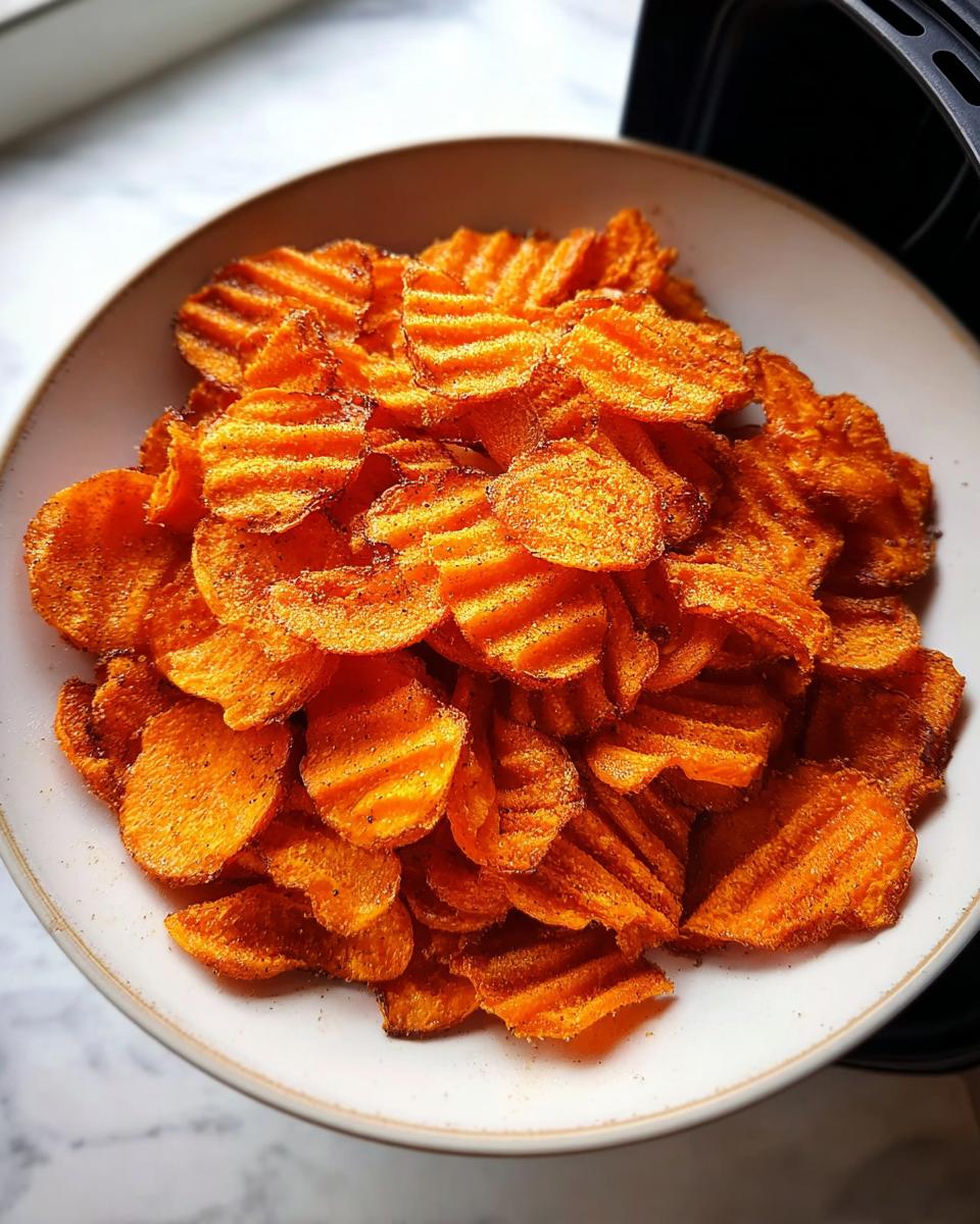 Air Fryer Carrot Chips - detail 1