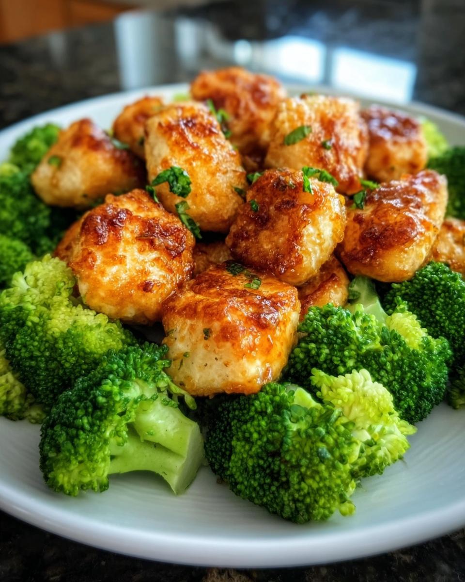 Air Fryer Chicken Bites and Broccoli - detail 1