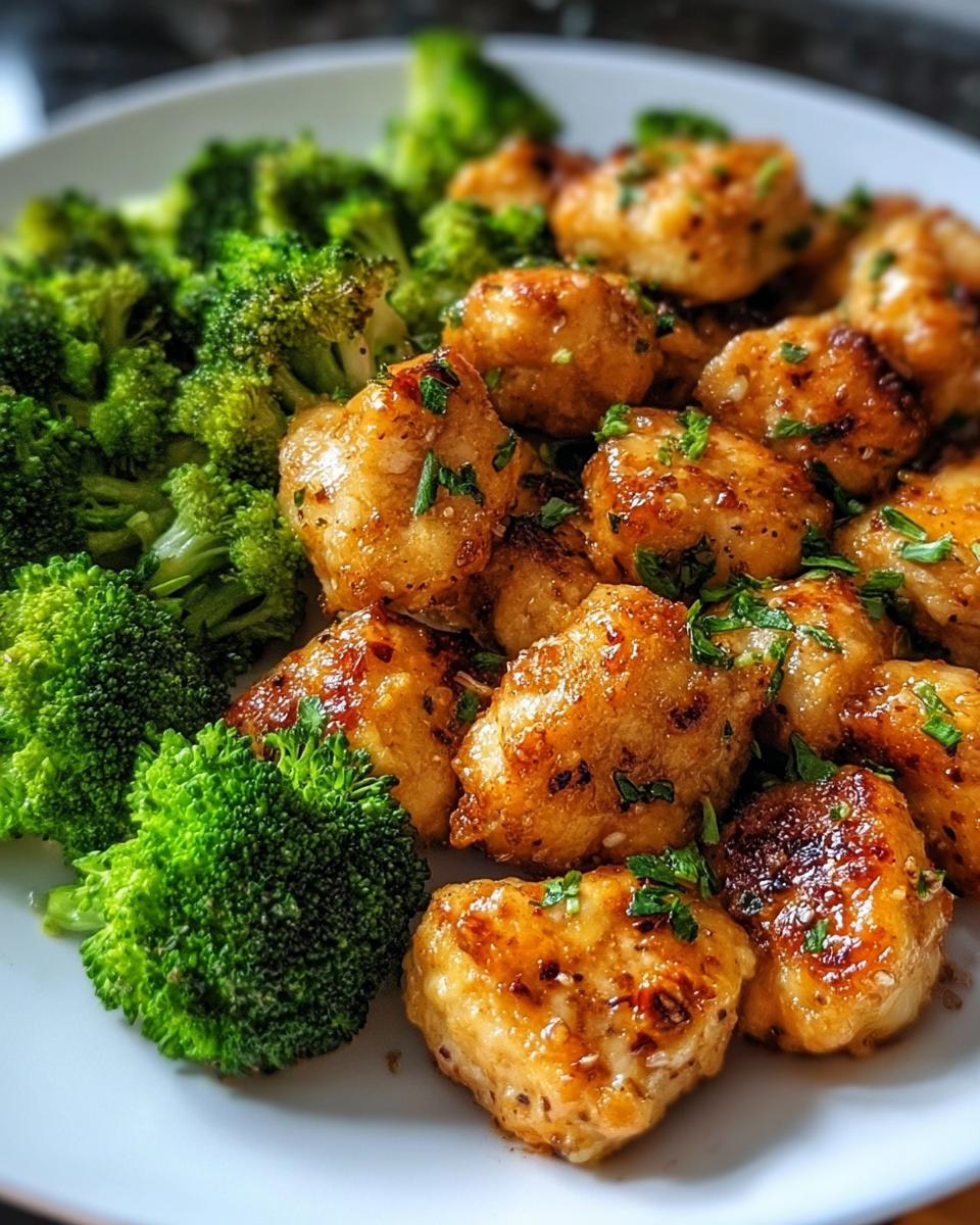 Air Fryer Chicken Bites and Broccoli - detail 2