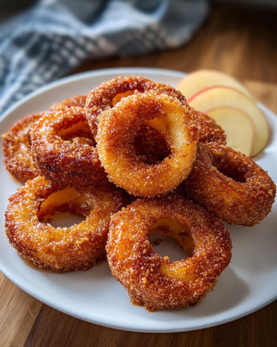 Air Fryer Cinnamon Apple Rings - detail 1