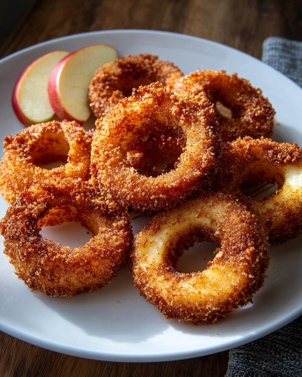 Air Fryer Cinnamon Apple Rings - detail 2