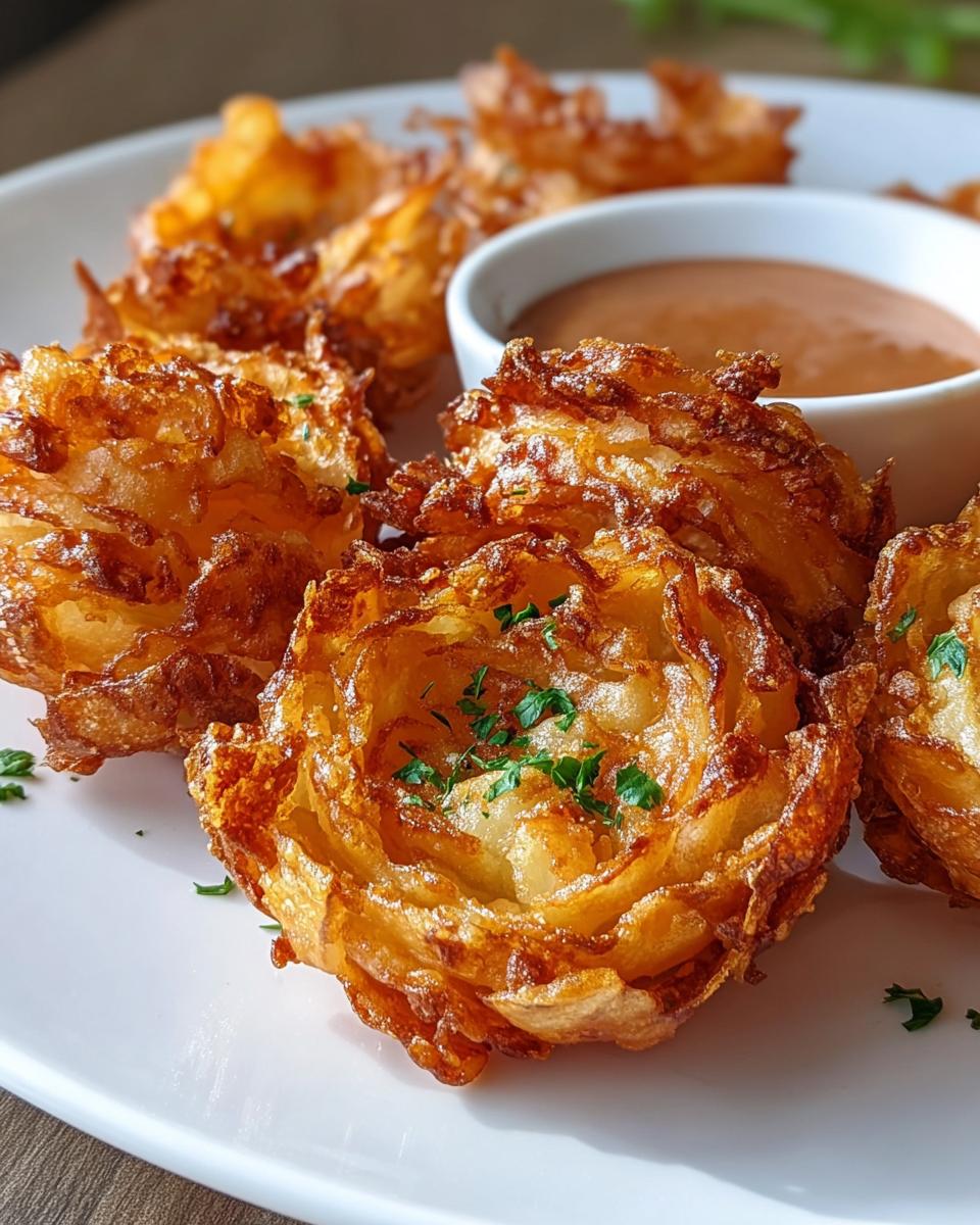 Air Fryer Crispy Mini Blooming Onions - detail 1