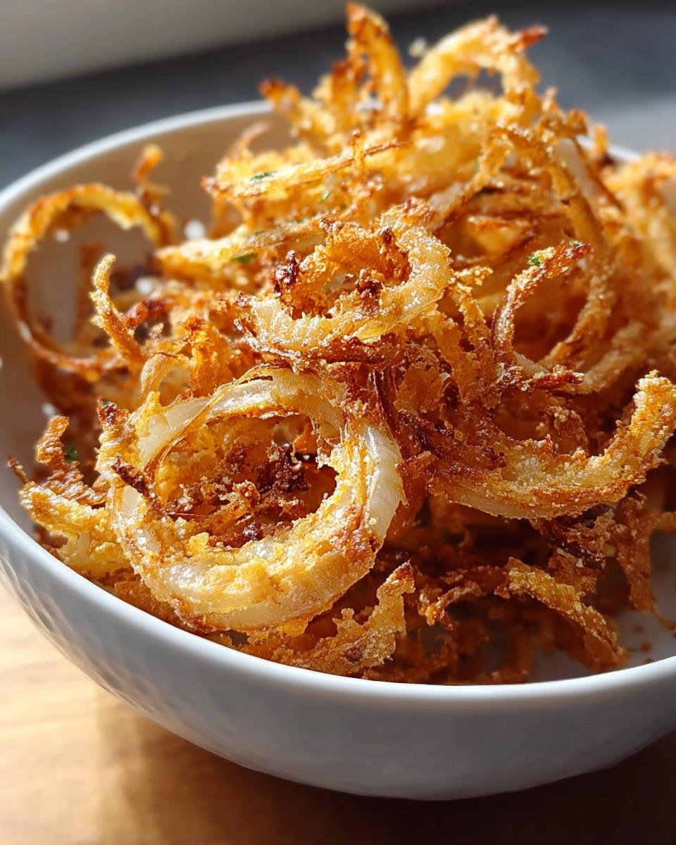 Air Fryer Crispy Onions - detail 1