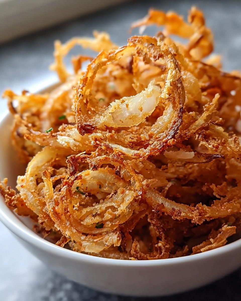 Air Fryer Crispy Onions - detail 2