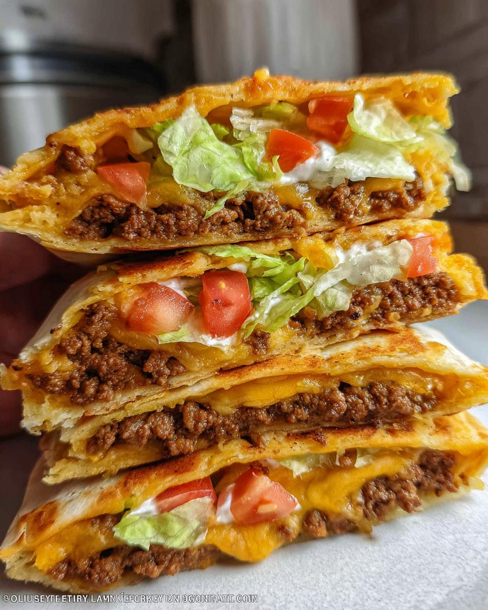 Air Fryer Crunchwrap Supreme - detail 1