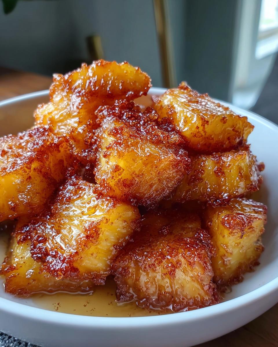 Air Fryer Pineapple Chunks - detail 2