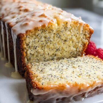 Almond Poppyseed Loaf Cake