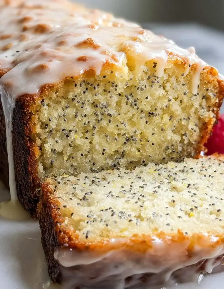 Almond Poppyseed Loaf Cake