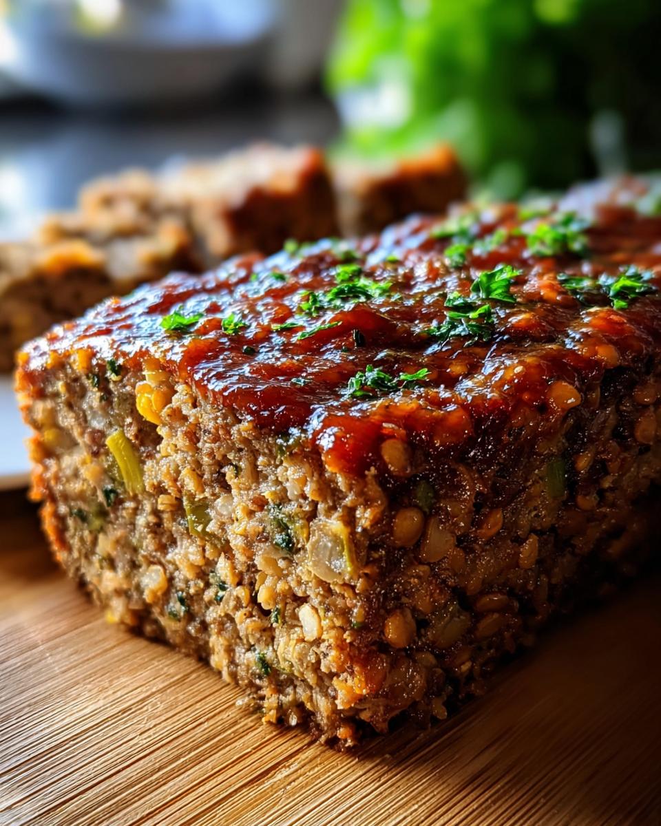 Amazing Lentil Meatloaf - detail 1