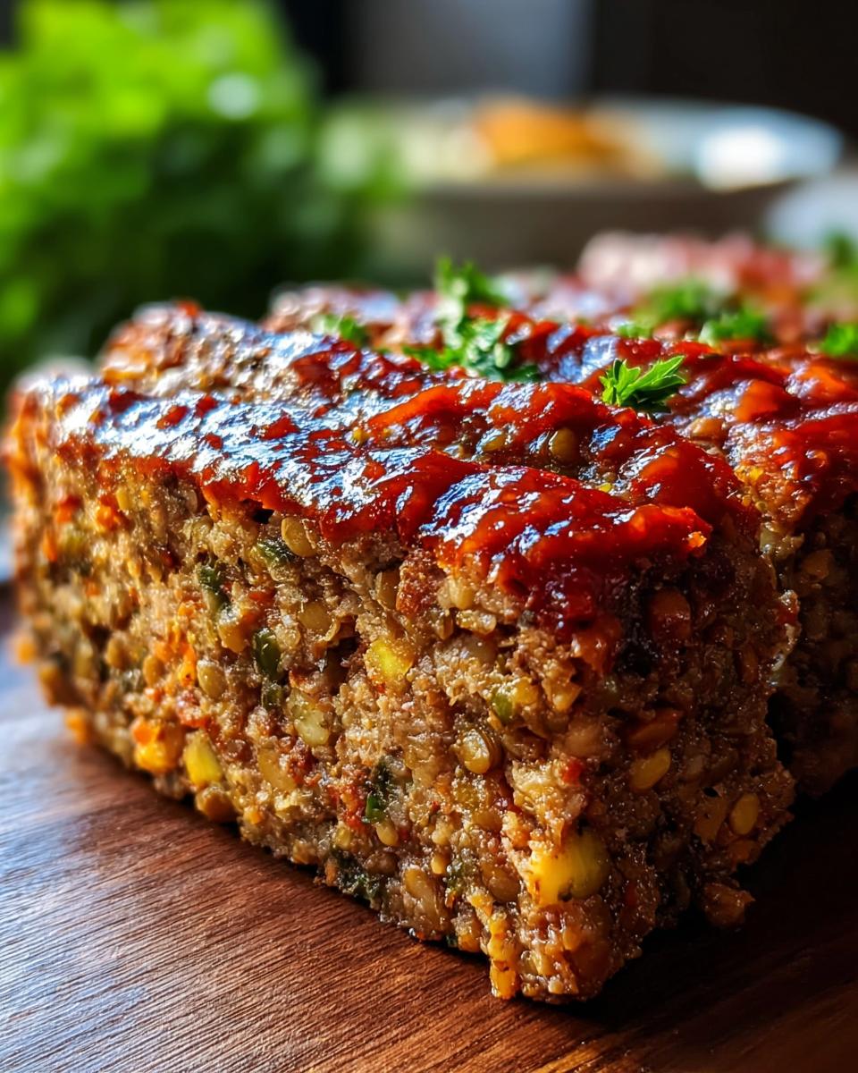 Amazing Lentil Meatloaf - detail 2