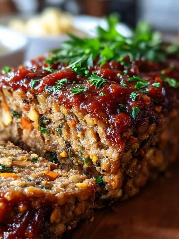 Amazing Lentil Meatloaf