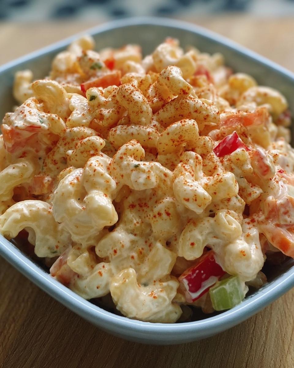 Amish Macaroni Salad - detail 2