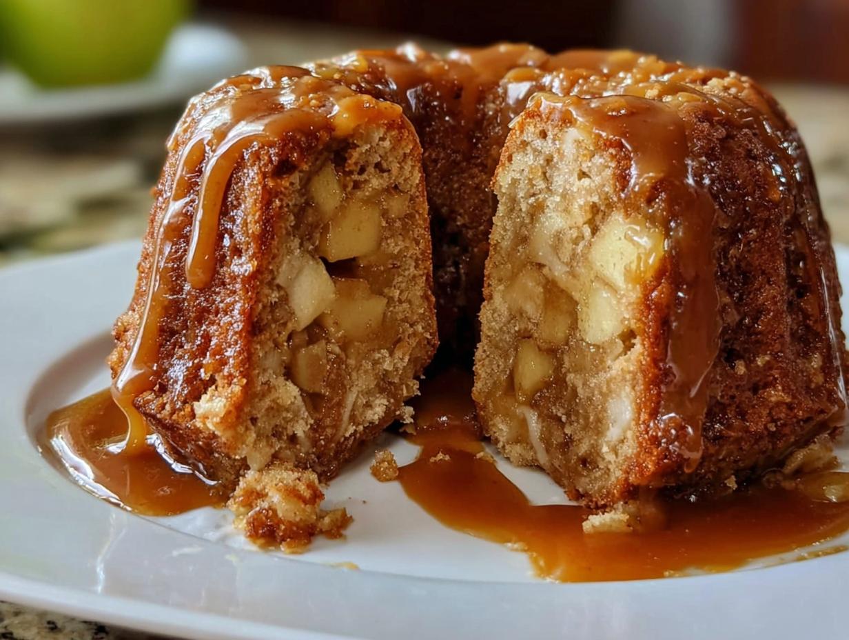 Apple Bundt Cake - detail 1