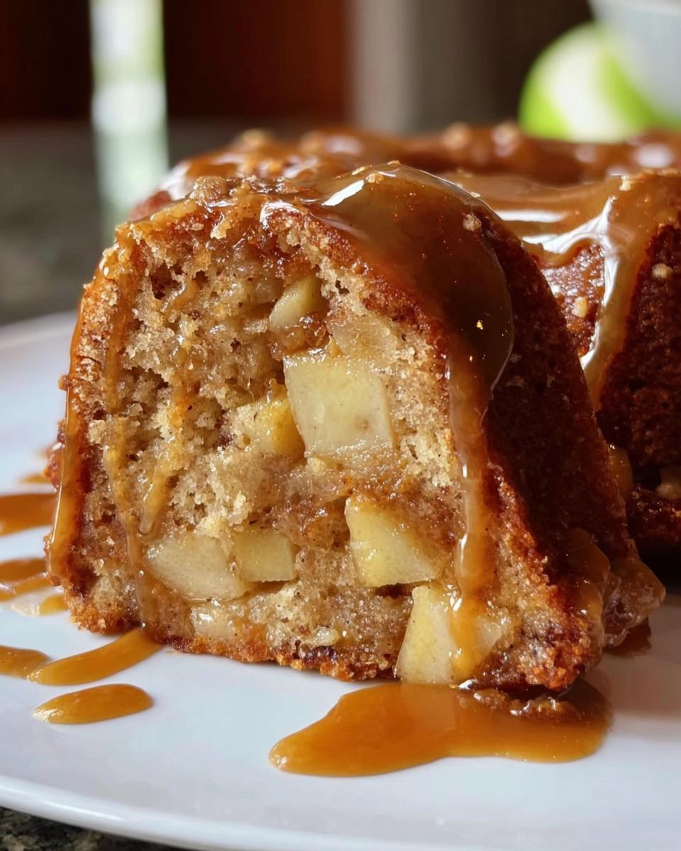 Apple Bundt Cake - detail 2