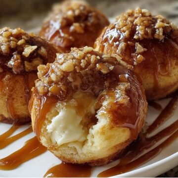 Apple Caramel Bombs