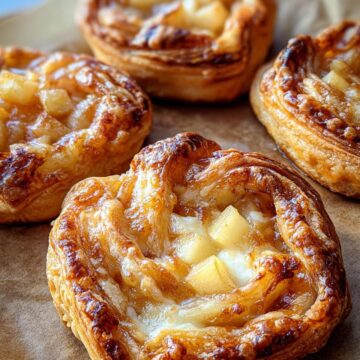 Apple & Cheese Danishes