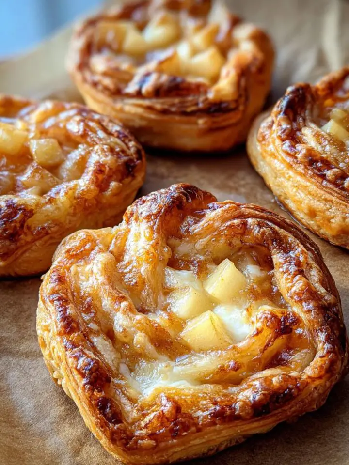 Apple & Cheese Danishes