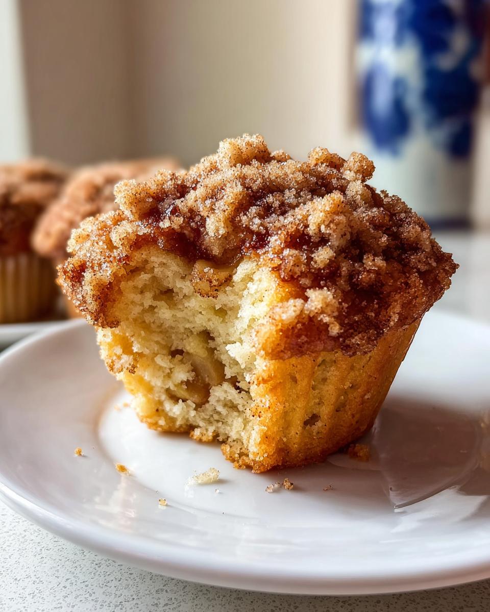 Apple Cinnamon Streusel Muffins - detail 2