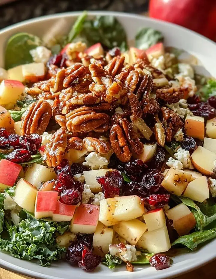 Apple Cranberry Pecan Salad