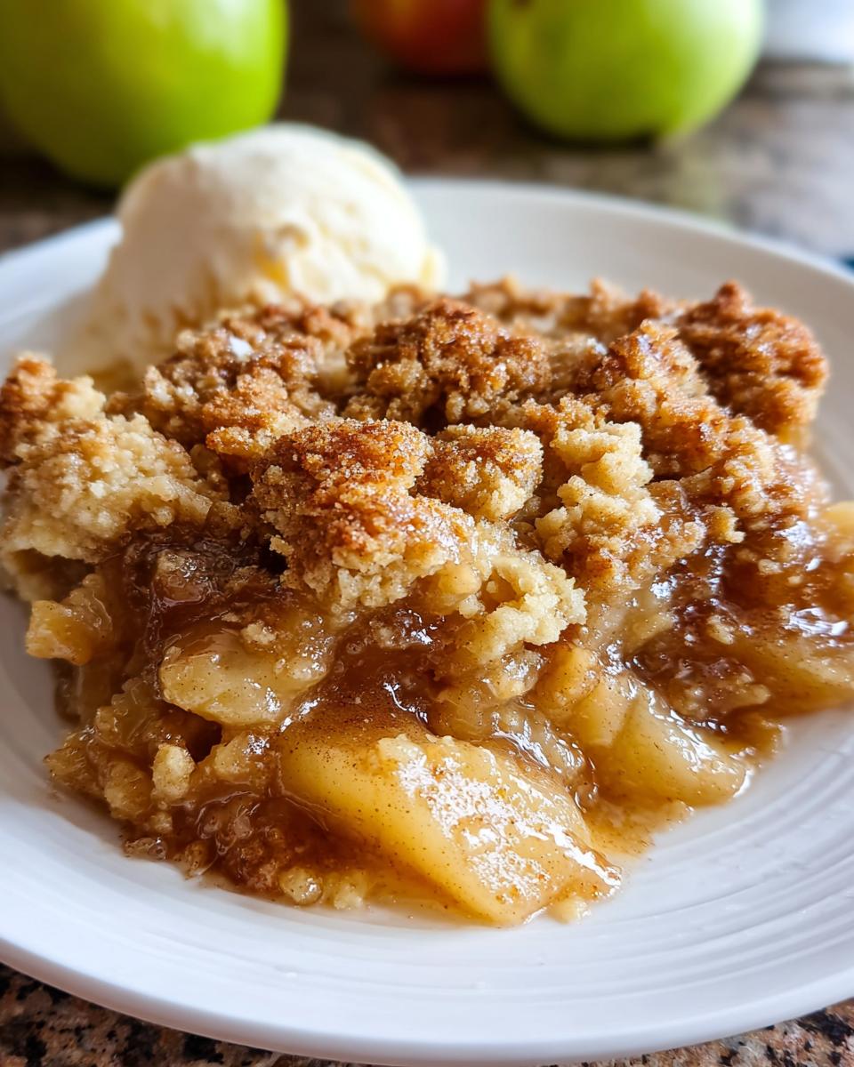 Apple Crumble - detail 3