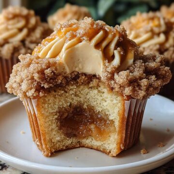 Apple Crumble Cupcakes