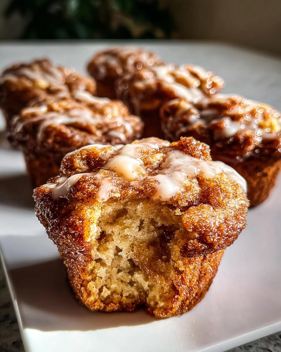 Apple Fritter Muffins - detail 1