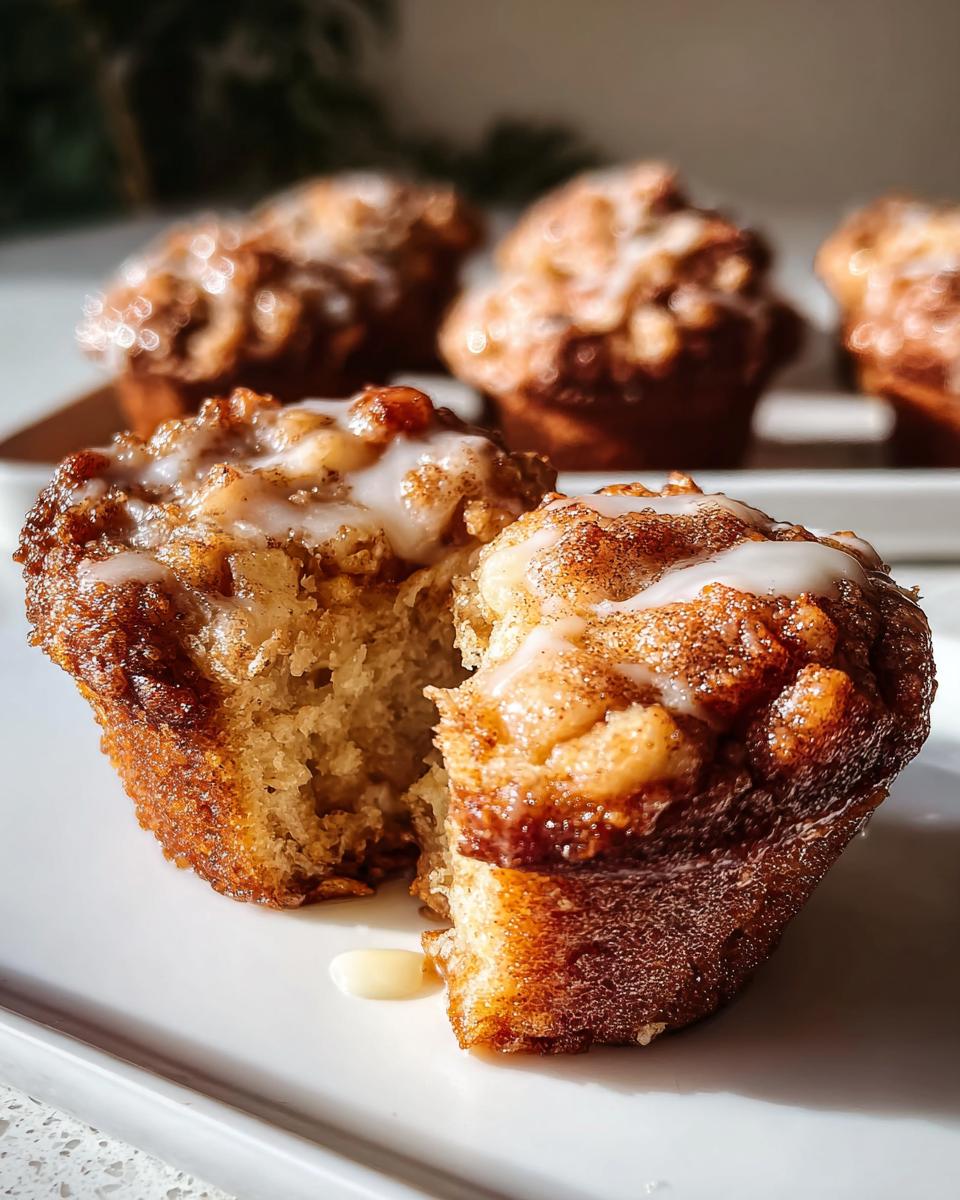 Apple Fritter Muffins - detail 2