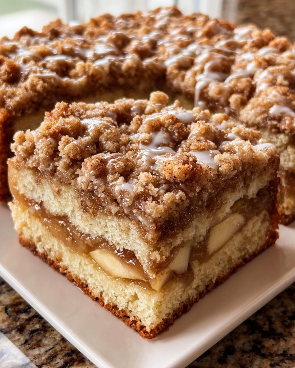 Apple Pie Filling Coffee Cake - detail 1