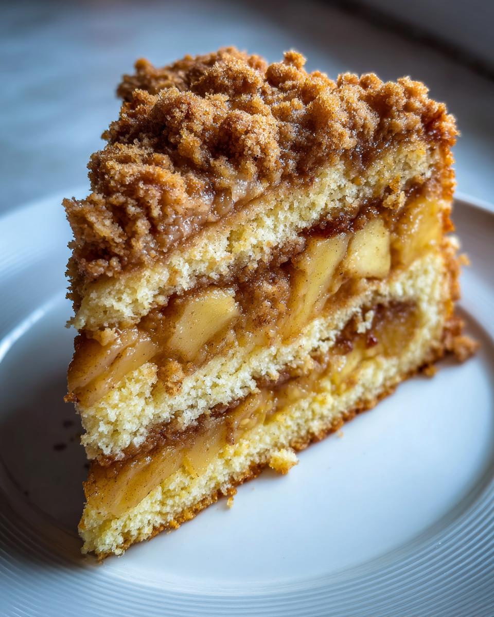 Apple Pie Filling Coffee Cake - detail 2