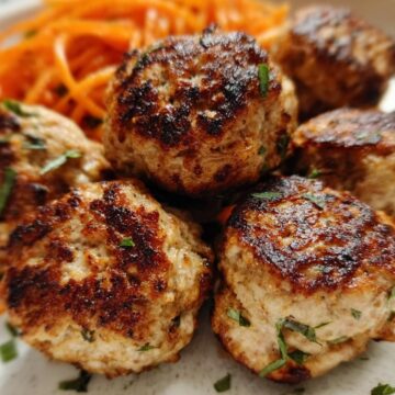 Apple Sage Turkey Meatballs