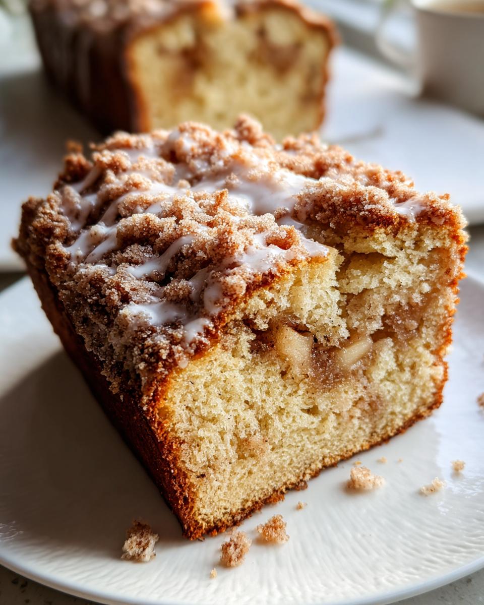 Apple Streusel Bread - detail 2
