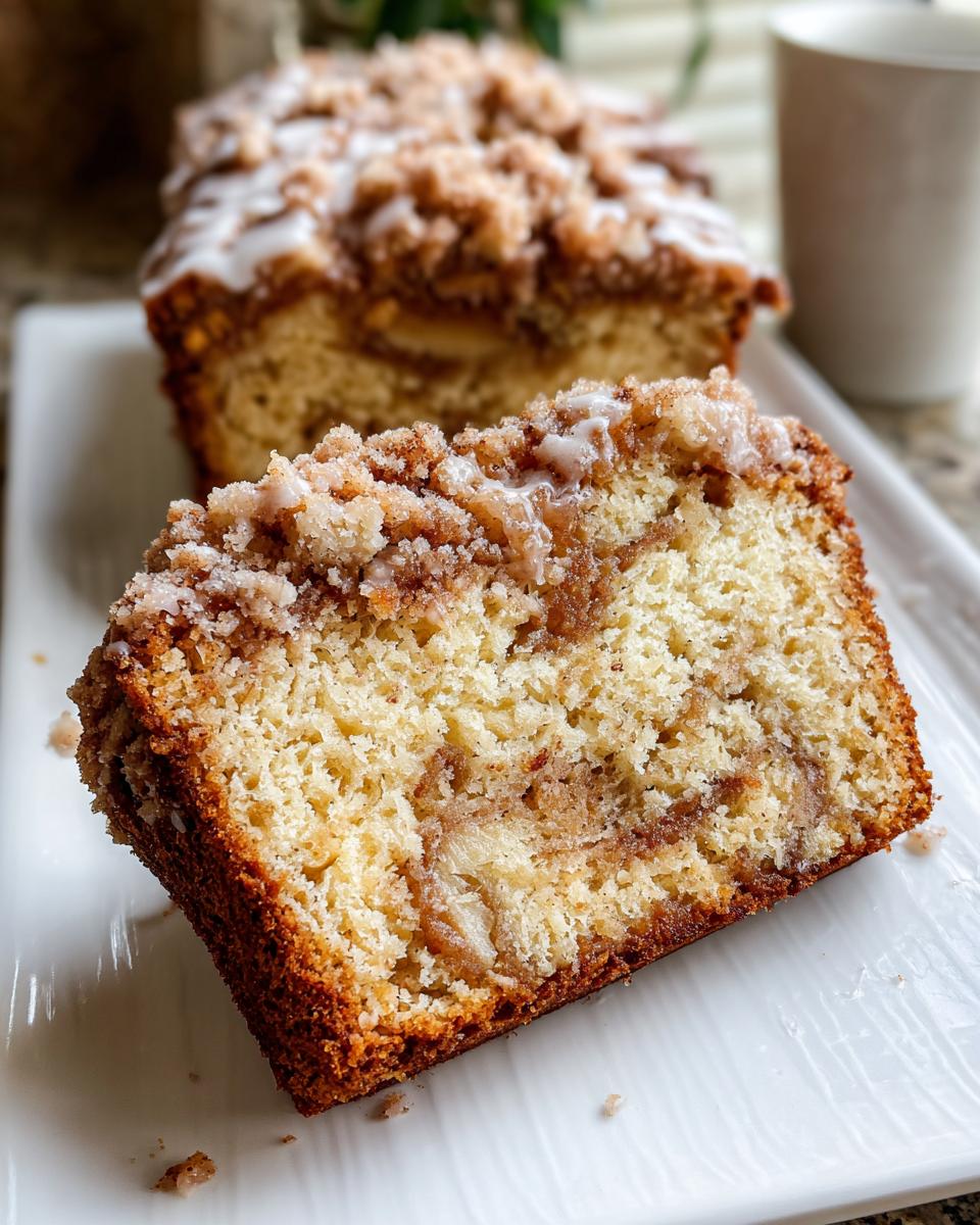 Apple Streusel Bread - detail 3