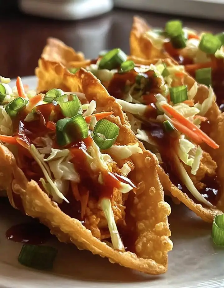Applebee’s Chicken Wonton Tacos