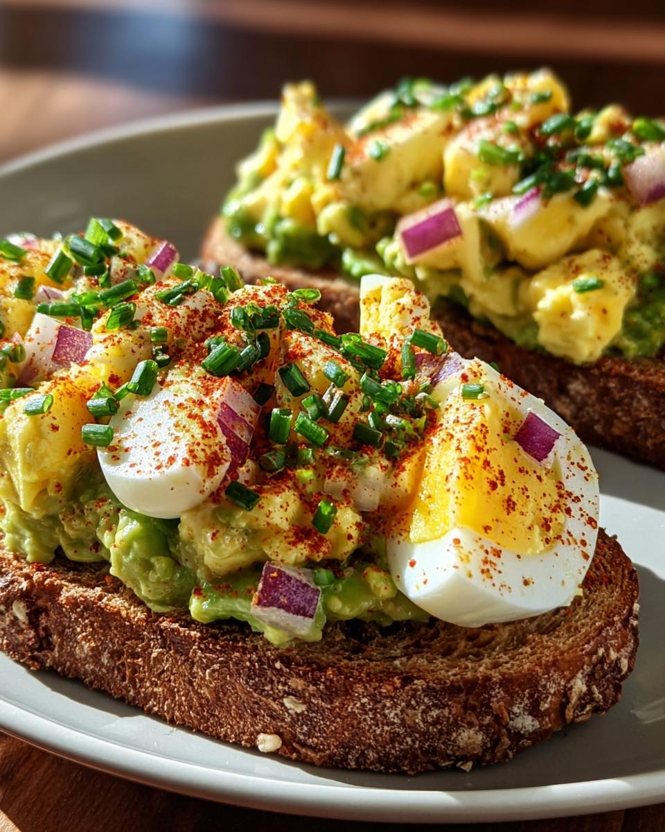 Avocado Egg Salad Toast Paprika - detail 1