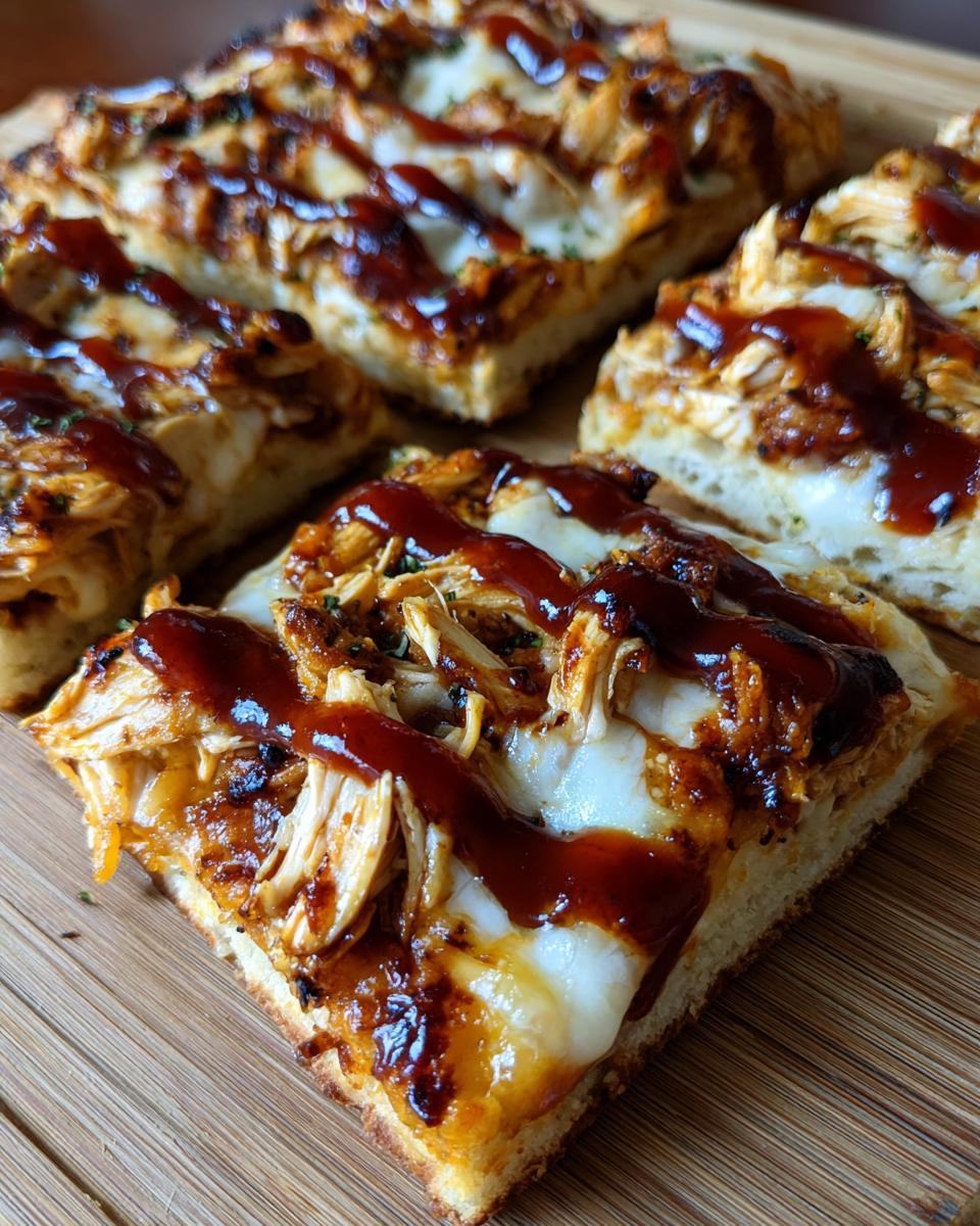 BBQ Chicken Flatbread Pizza - detail 1