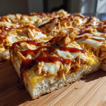 BBQ Chicken Flatbread Pizza
