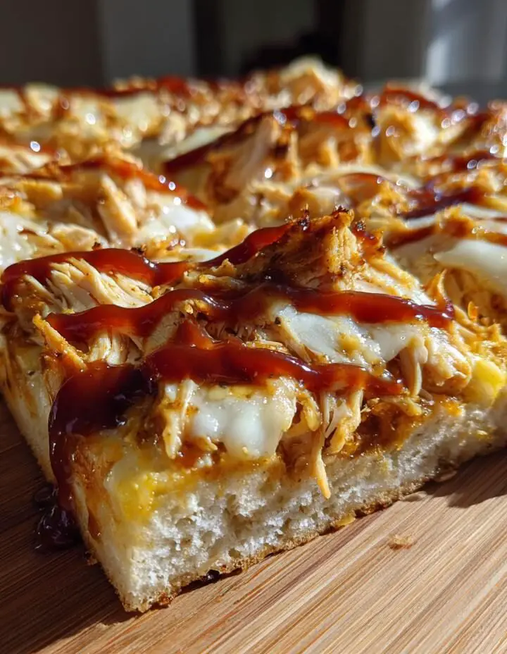 BBQ Chicken Flatbread Pizza