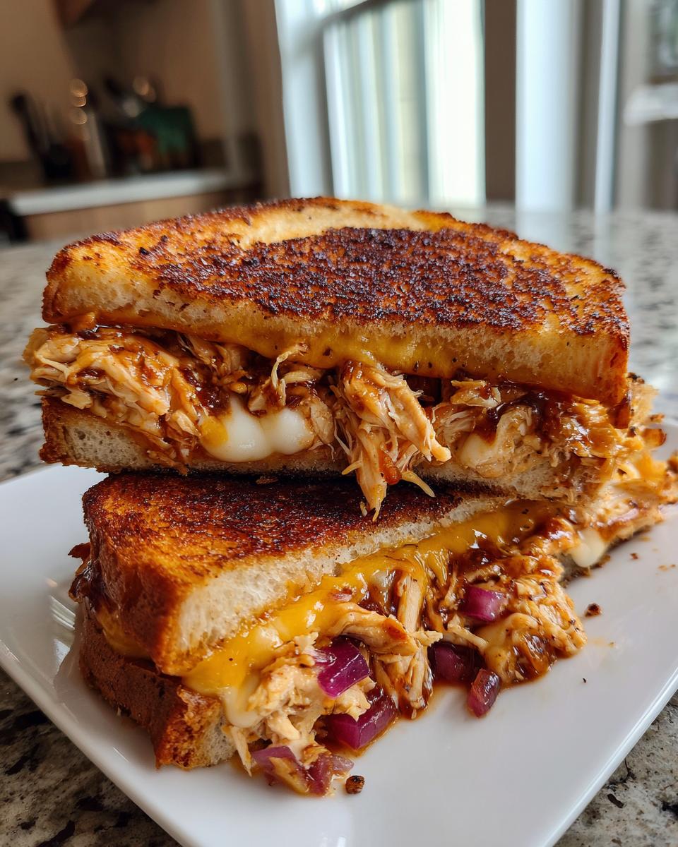 BBQ Chicken Grilled Cheese - detail 3