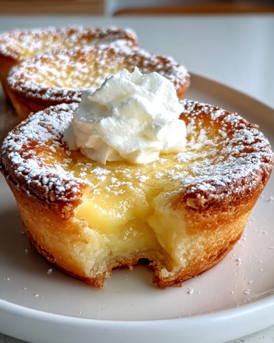 Baby Lemon Impossible Pies - detail 2