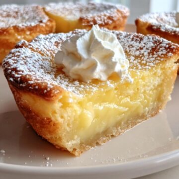 Baby Lemon Impossible Pies