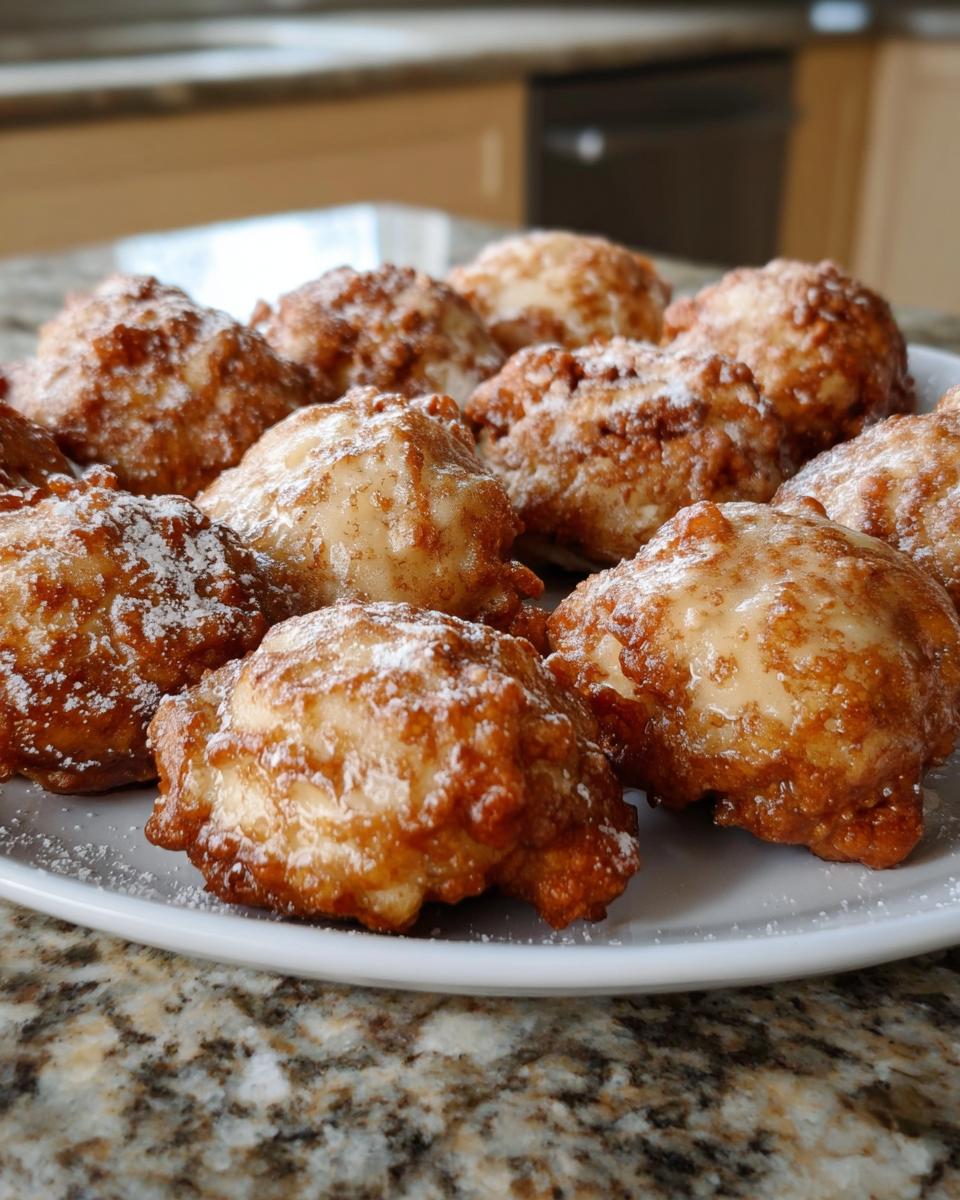 Baked Apple Fritters - detail 1