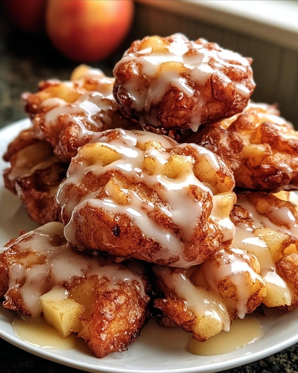 Baked Apple Fritters - detail 2