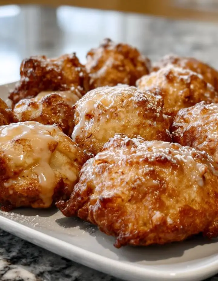 Baked Apple Fritters