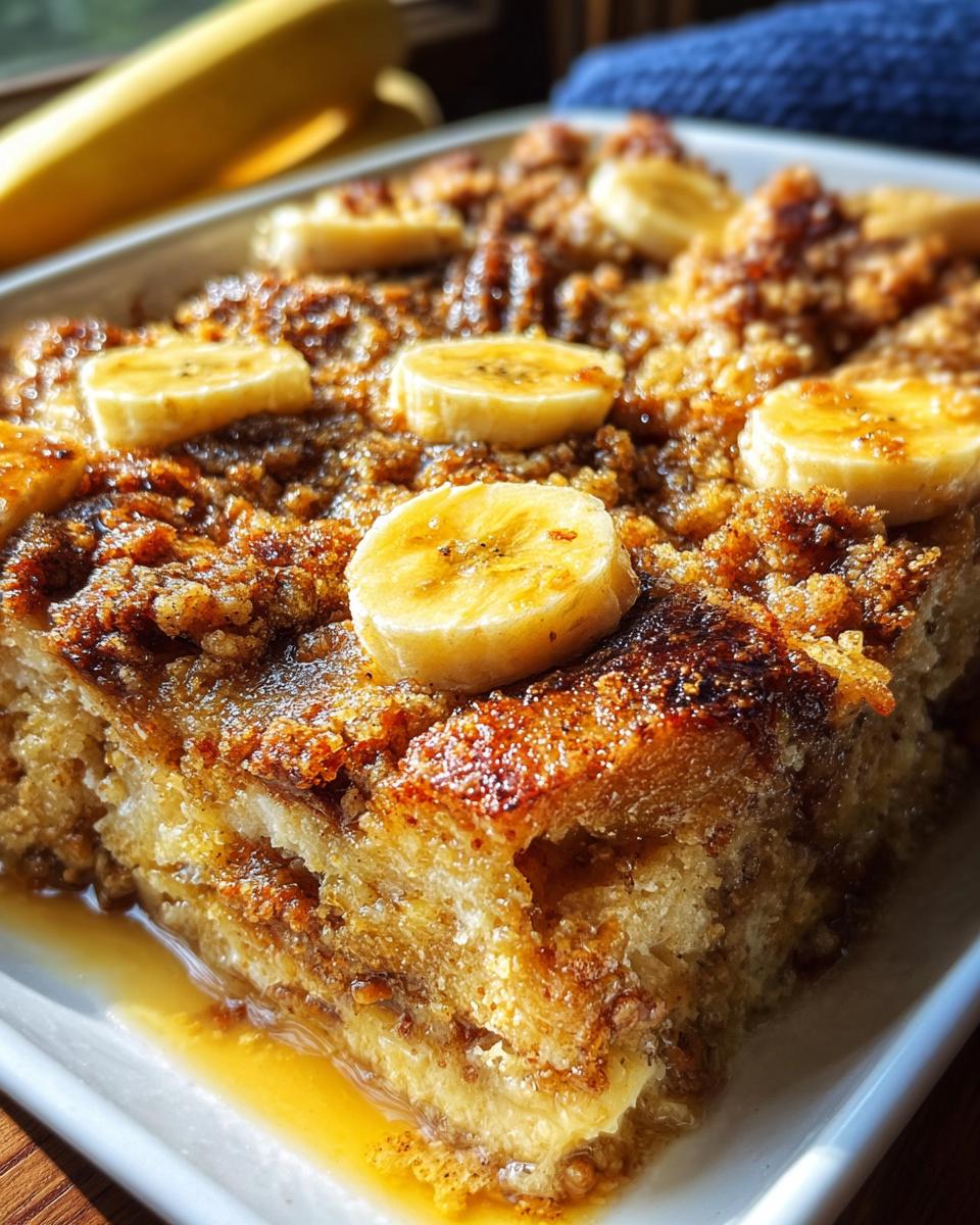 Baked Banana French Toast Casserole - detail 2