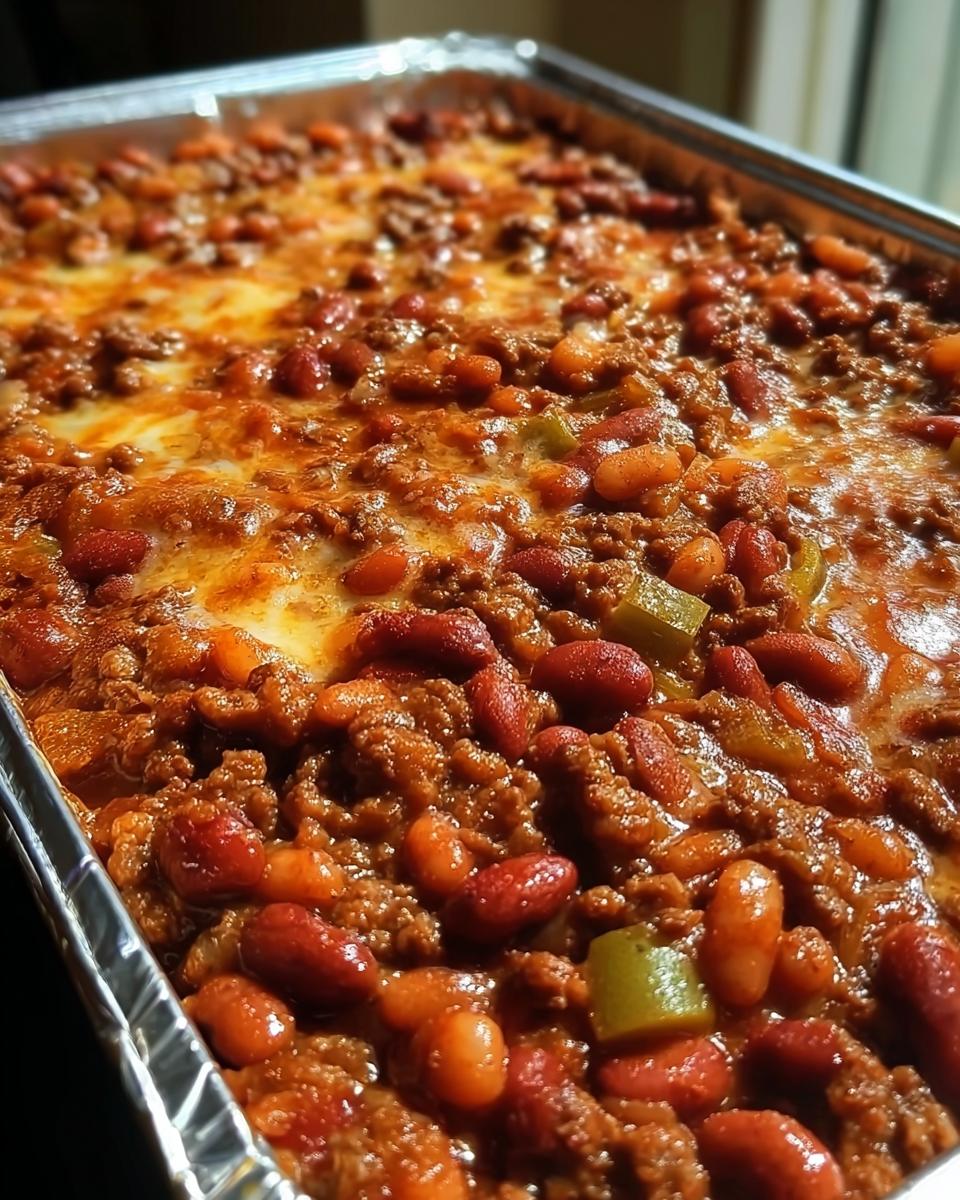 Baked Beans & Ground Beef Casserole - detail 1