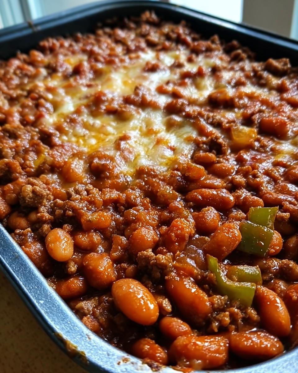 Baked Beans & Ground Beef Casserole - detail 3