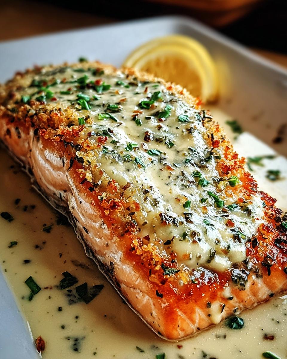 Baked Boursin Salmon - detail 1