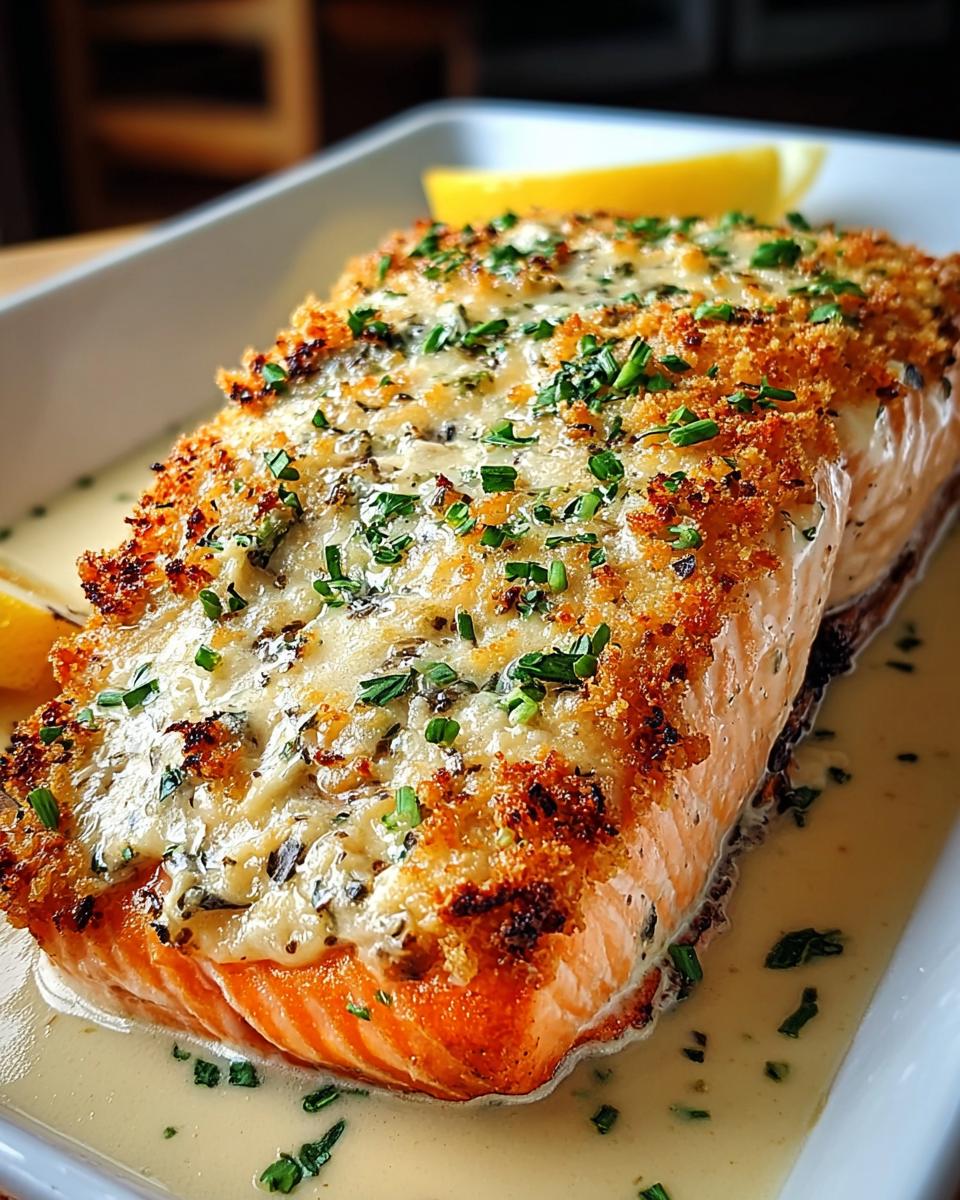 Baked Boursin Salmon - detail 2