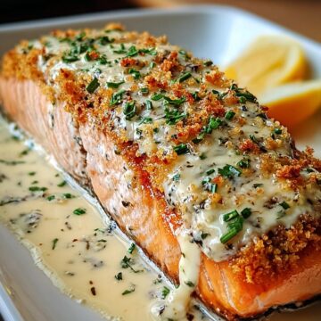 Baked Boursin Salmon